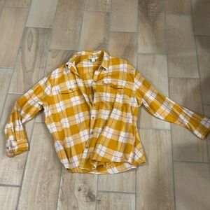 Old navy The boyfriend shirt flannel size xl
